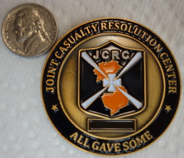JCRC Challenge Coin, front side