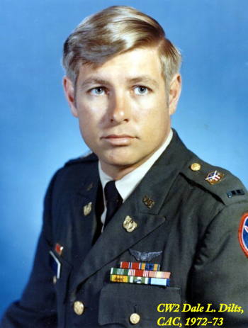 CW2 Dale L. Dilts, CAC 1972-73