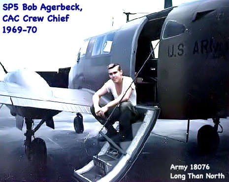 SP5 Robert Agerbeck, CAC Crew Chief, 1969-70