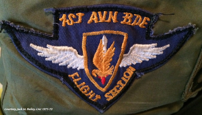 1st Avn Bde Flt Sec patch
