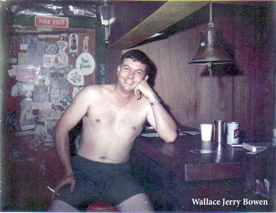 CPT Wallace Jerry Bowen, relaxing at Long Thanh North
