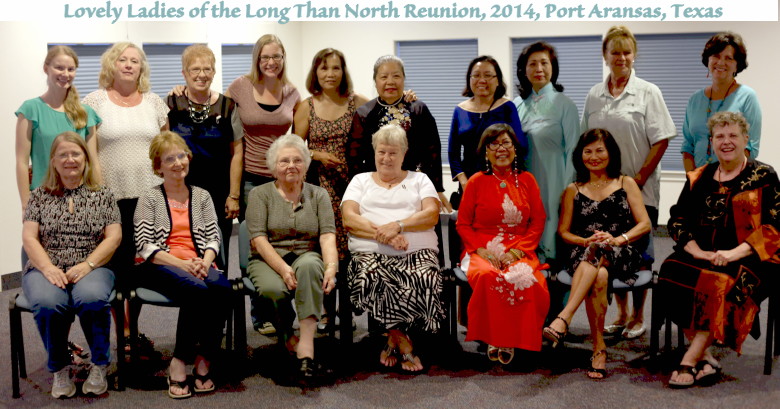 Ladieswho attended the LTN Reunion at Port Aransas, 2014