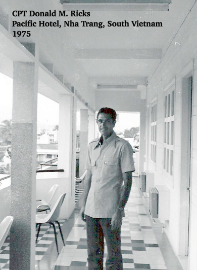 JCRC Flight Support Section personnel, CPT Don Ricks, 1974 JCRC Flight Support Section personnel, CPT Don Ricks, 1974