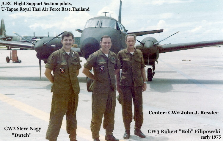 JCRC Flight Support Section personnel JCRC Flight Support Section personnel