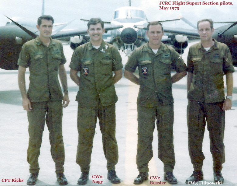JCRC Flight Support Section personnel JCRC Flight Support Section personnel