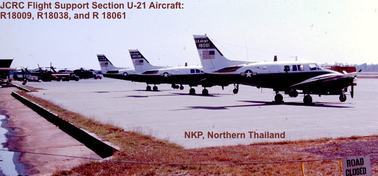 JCRC assigned aircraft, NKP, Thailand, 1974 JCRC assigned aircraft, NKP, Thailand, 1974