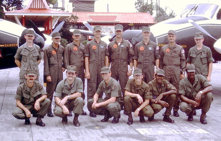 JCRC Flight Support Section personnel, NKP, Thailand, before August 1974 JCRC Flight Support Section personnel, NKP, Thailand, before August 1974