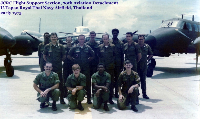 JCRC Flight Support Section personnel JCRC Flight Support Section personnel