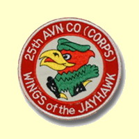 25th Aviation Company (Corps Support) patch 25th Aviation Company (Corps Support) patch