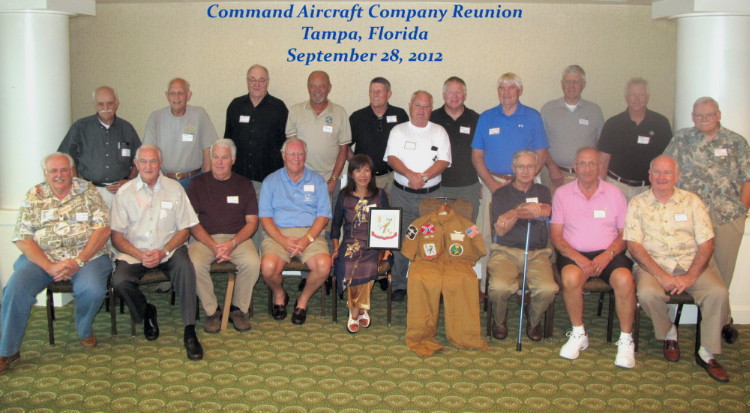 Command Aircraft Company Reunion members, 2012 Command Aircraft Company Reunion members, 2012