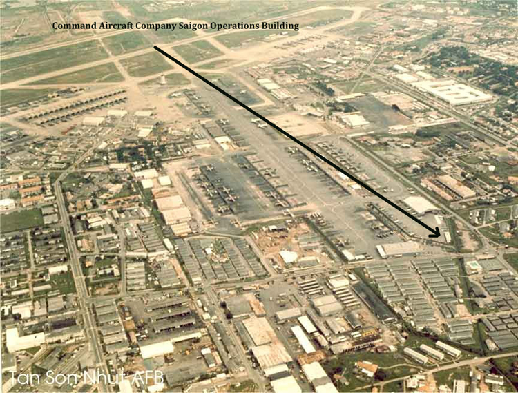 Aerial view of Tan Son Nhut Air Base Aerial view of Tan Son Nhut Air Base
