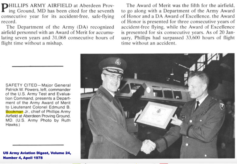 COL Edmund B. Bookman photo COL Edmund B. Bookman photo