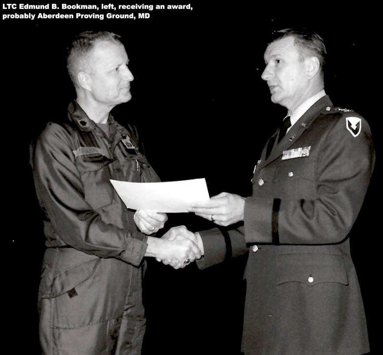 COL Edmund B. Bookman photo COL Edmund B. Bookman photo