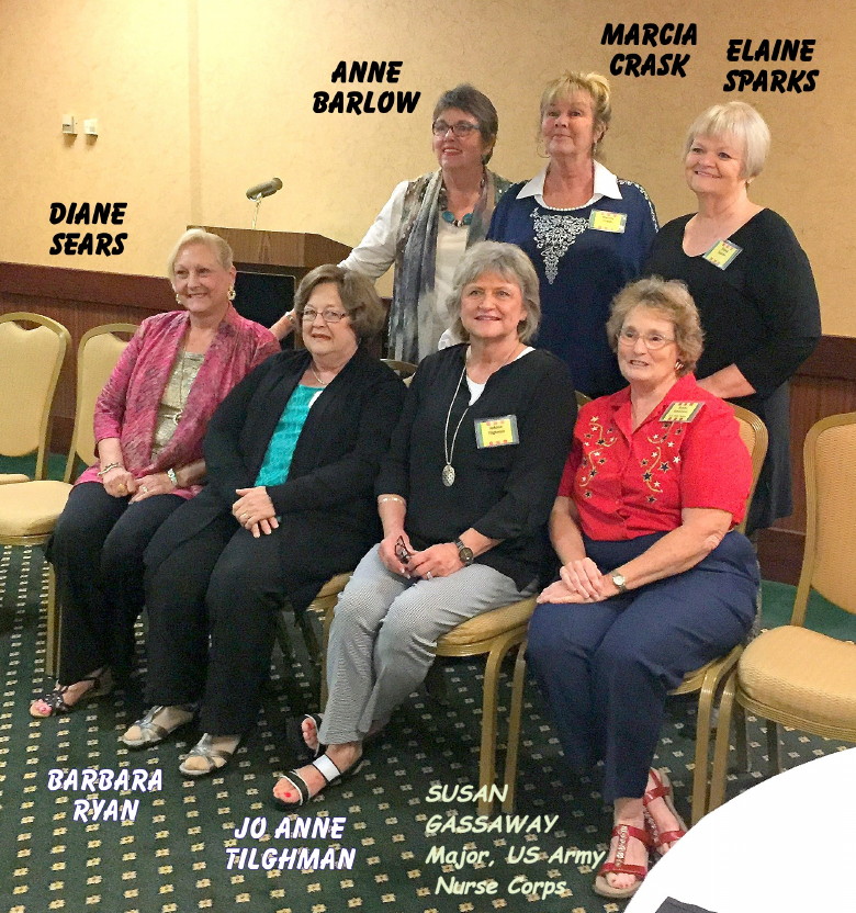 Command Aircraft Company reunion lady attendees, 2016 Command Aircraft Company reunion lady attendees, 2016