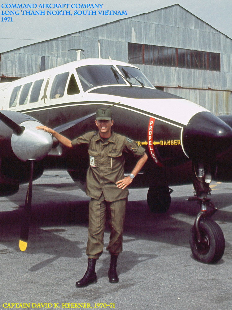 This officer and Bob Dodge flew to Bangkok to retreive this U-21 after a new paint job. Photo by CPT Bob Dodge This officer and Bob Dodge flew to Bangkok to retreive this U-21 after a new paint job. Photo by CPT Bob Dodge