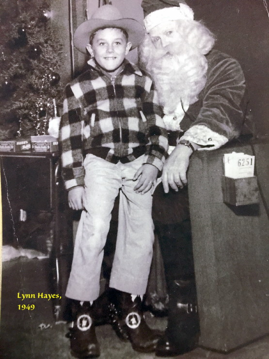 Lynn Hayes, age 9 Lynn Hayes, age 9