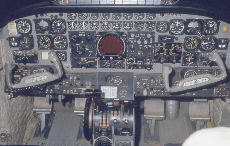 CPT Jerry Jensen photo, U-21 instrument panel CPT Jerry Jensen photo, U-21 instrument panel