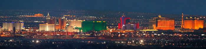 Las Vegas skyline at night Las Vegas skyline at night