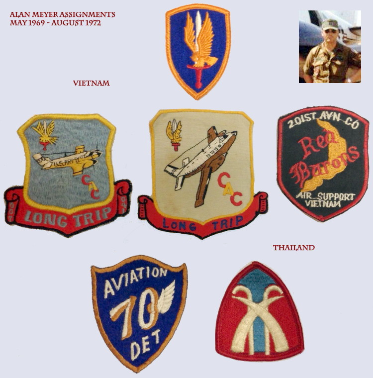LTC (Retired) Alan Meyer assignments, 1969-72 LTC (Retired) Alan Meyer assignments, 1969-72