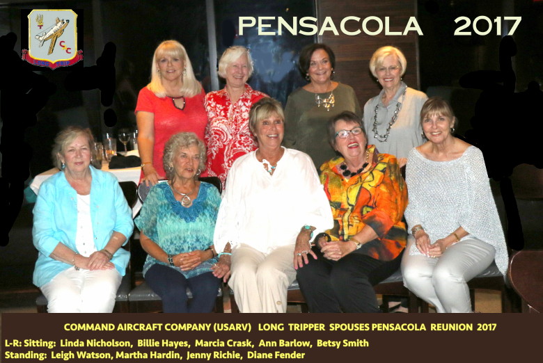 Spouses present for the 2017 CAC Reunion, Pensacola, October 2017 Spouses present for the 2017 CAC Reunion, Pensacola, October 2017